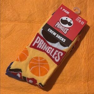 PRINGLES BASKETBALL IS SILLY ODD CRAZY SOCKS